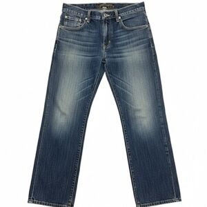 South Pole Men's Faded Blue Straight Jeans